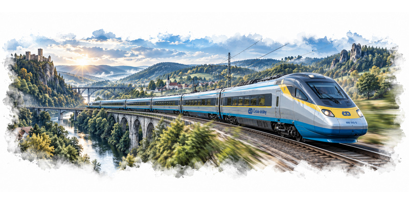 Motiv Vlak Pendolino