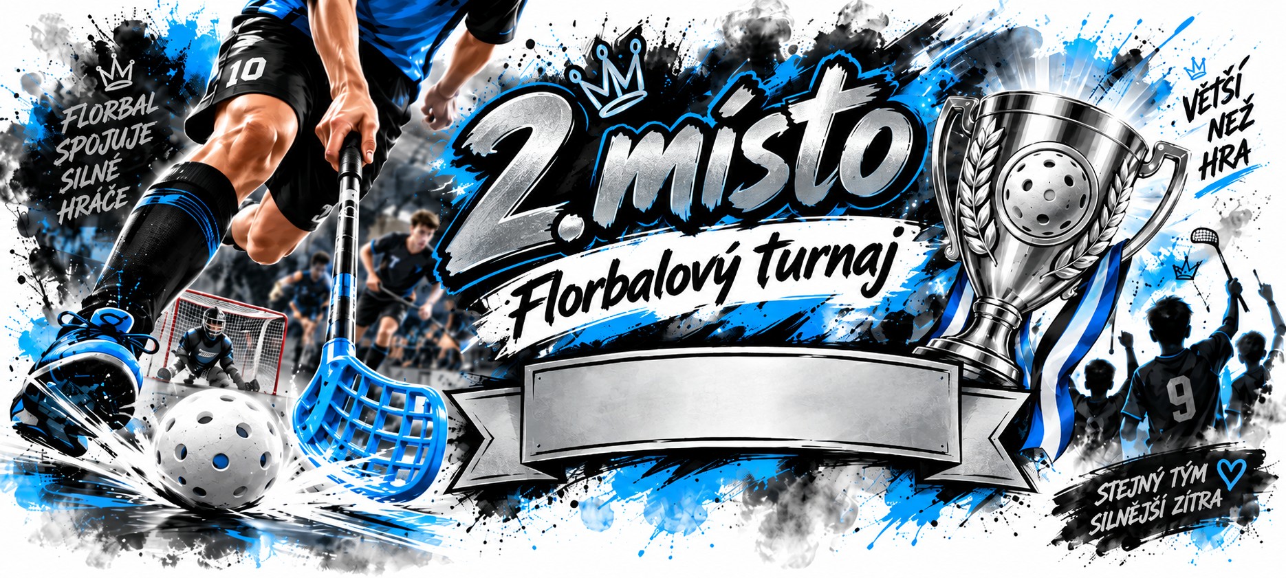 Motiv Florbal - Cena za 2. místo