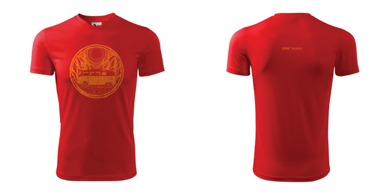 Náhled trika s potiskem