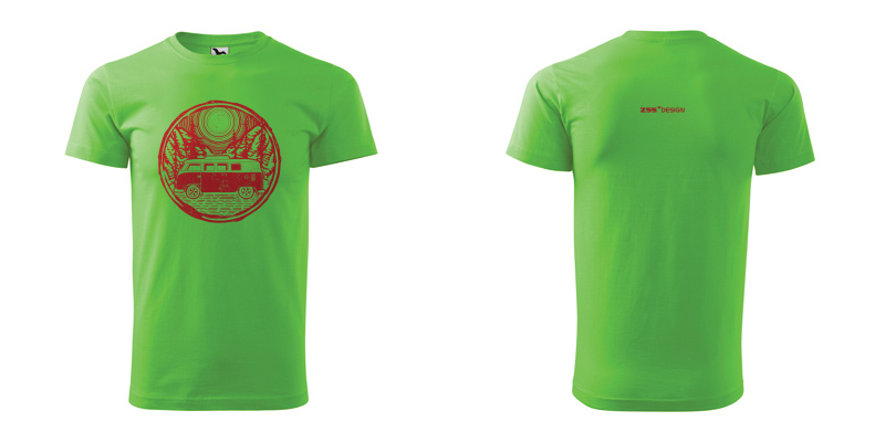 Náhled trika s potiskem