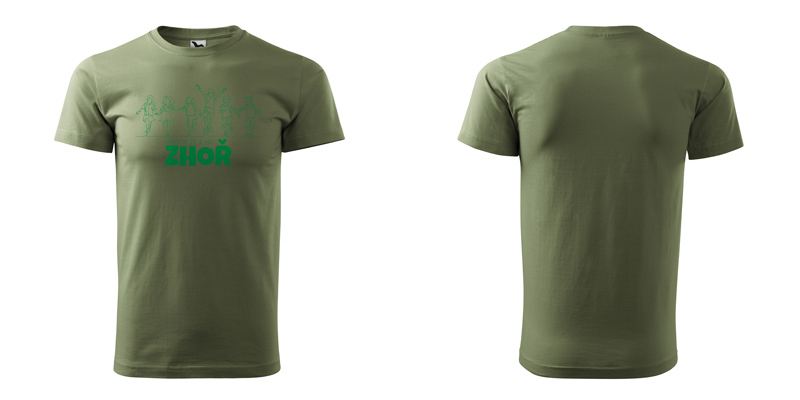 Náhled trika s potiskem