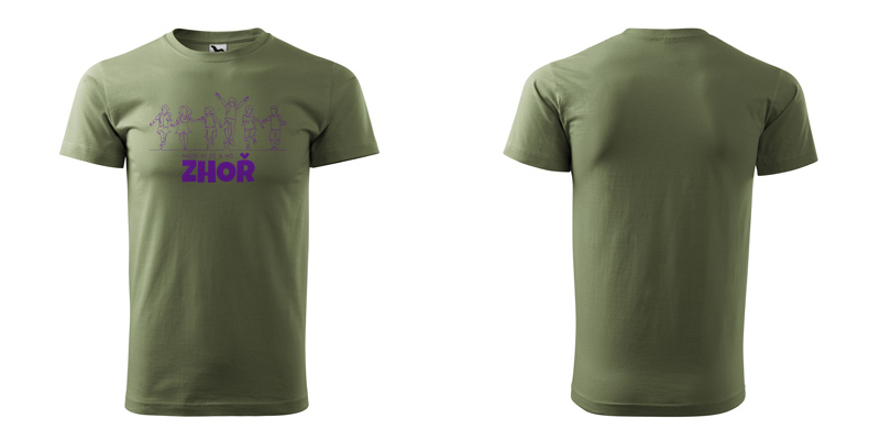 Náhled trika s potiskem